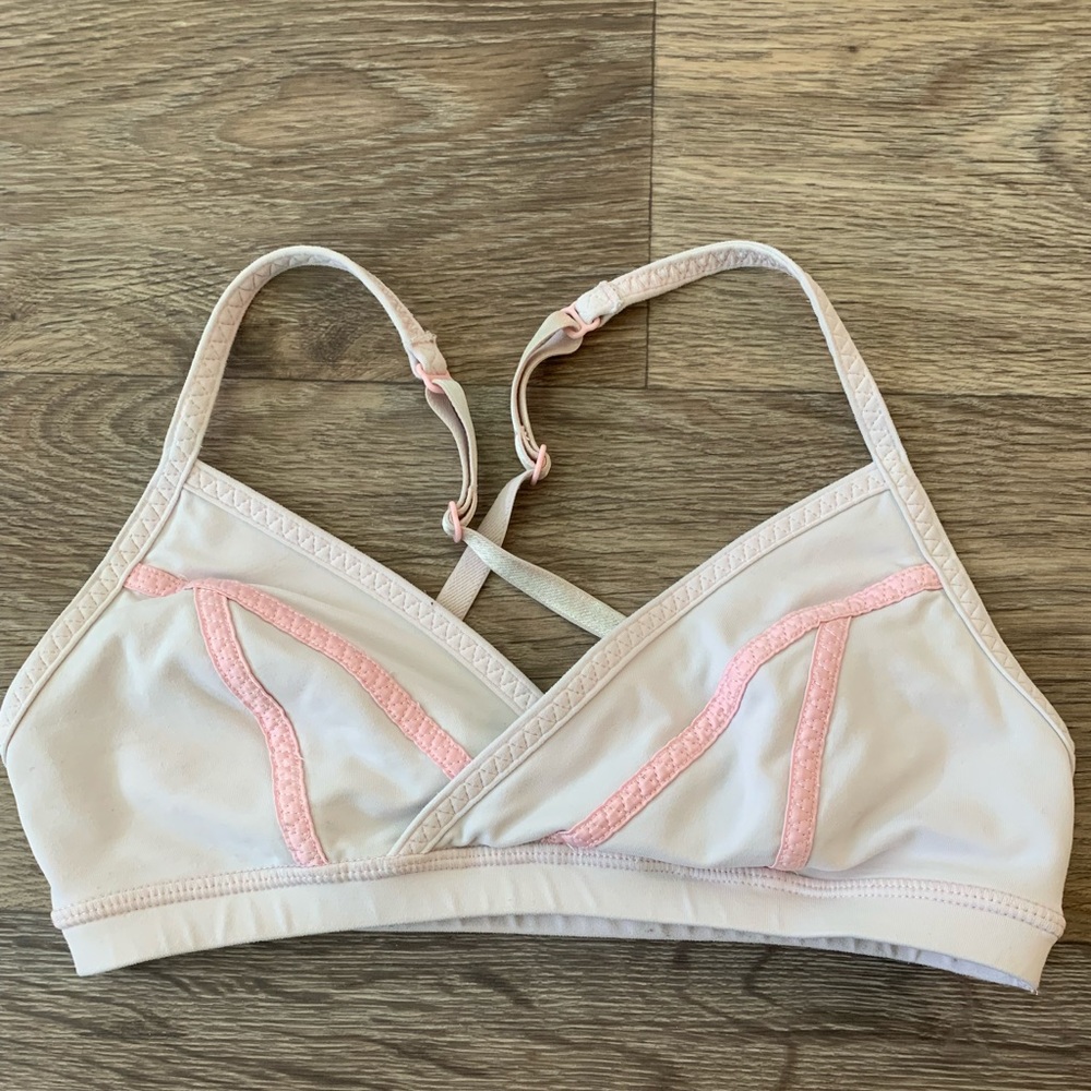 Pink Lululemon Sports Bra